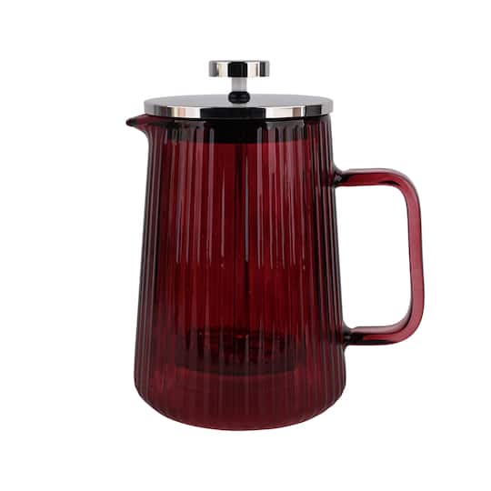 20oz. Red Glass French Press by Ashland®